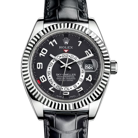 rolex sky dweller 42mm white gold|rolex sky dweller price chart.